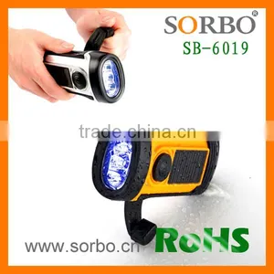 Hot Sale Top Quality Waterproof LED Flashlight With Solar Power LED Rechargeable Street Light thumbnail-3