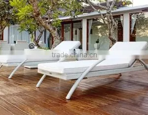 New Patio Sunbed Wicker thumbnail-1