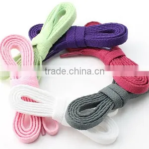 Produce and Sale Kinds of Polyester Shoelace Colour Mixture Weaved Quality Choice thumbnail-1