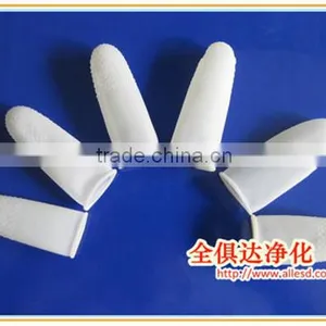 Clear Cleanroom Antistatic Thick 100% Latex Finger Cot thumbnail-3