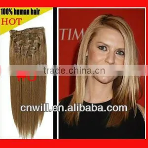 Express Hair Clip in Hair Extension Virgin Brazilian Hair Remy Clip in Hair Extensions Full Head Clip in Hair Extensions thumbnail-5