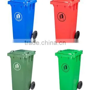 240L Plastic Outdoor Waste Bin/ Trash Bin/ Wheelie Bin thumbnail-2