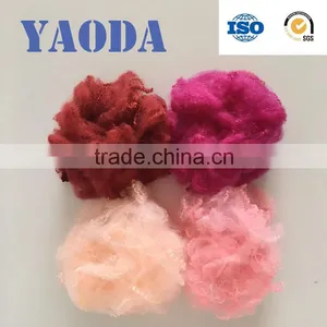 3D Colorful Recycled Polyester Staple Fiber thumbnail-1