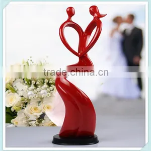Abstract Decor Resin Lover Sculpture for Home Decoration thumbnail-1