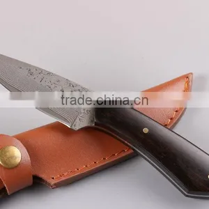 OEM Damascus Black Fixed Blade Hunting Knife Blanks UD402329 thumbnail-2