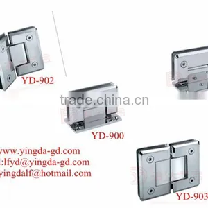 90,135,180 Degree Glass Shower Door Hinge/bathroom Glass Clamp/glass Hinge thumbnail-1