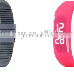 Promotional Silicone Led Sport Watch With Customized LOGO thumbnail-1