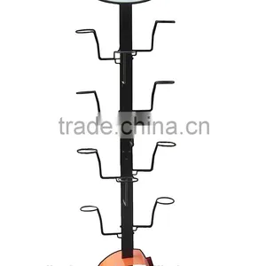 Fashionable ,firm and Metal Motorcycle Helmet/hat/cap Display Rack With Hook thumbnail-1