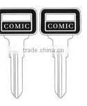 Brass Automobile Key Blank thumbnail-1