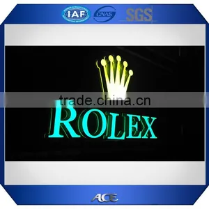 Advertising Rimeless Acrylic Raised Letters thumbnail-1