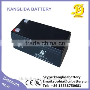 Rechargeable Deep Cycle Sealed Lead Acid Battery 12v3.3ah for Intercom System thumbnail-1