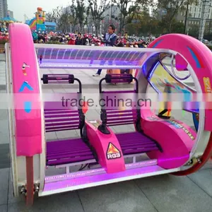 360 Wheel Rotating Amusement Park le Bar Car/happy Car Rides / Children Outdoor Playground Equipment thumbnail-6
