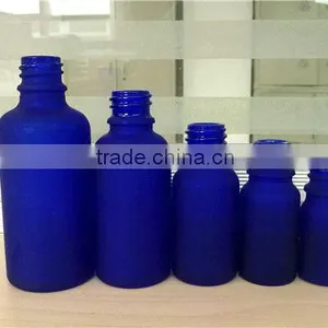 Blue Glass Jar thumbnail-1