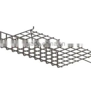 Slatwall Wire Shelf With Lip thumbnail-1