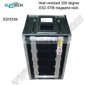 OEM High Temperature PCB Storage Antistatic Magazine Rack ES15105 thumbnail-3