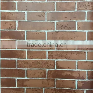 Hot Selling Natural Brick Stone Textured 3d Effect Wallpaper With Cheap Price thumbnail-3
