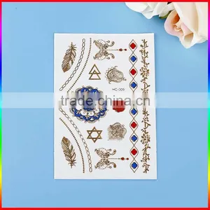 Custom Flash Metallic Temporary Tattoos,tattoo Sticker thumbnail-1