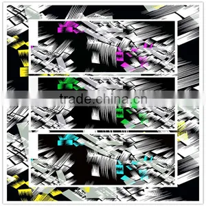 FDY Printing Knitted Fabric Polyester Stretch Fabric for Women thumbnail-1