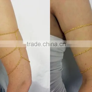 Fashion Gold Tassels Three Layers Arm Chain thumbnail-2