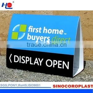 Triangle Sign Corflute thumbnail-5