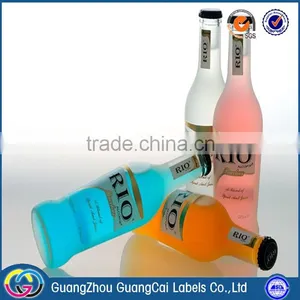 Guangzhou Manufacture Custom Logo Wine Bottle Labels Stickers Self Adhesive Labels Stickers thumbnail-2