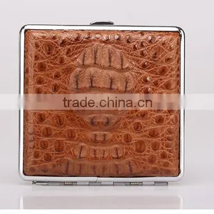 Crocodile Leather Cigarette Cases Wholesale Cigarette Cases Diy Cigarette Case thumbnail-1