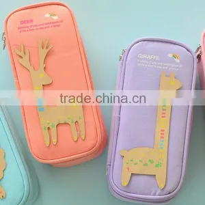 Wenzhou Cangnan Wholesale Animal Shaped Pencil Case With Compartment for Teenagers thumbnail-3