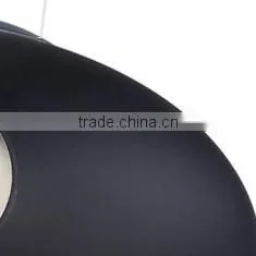 Glass Lighting Black Color Elliptical Bedroom Pendant Light thumbnail-6