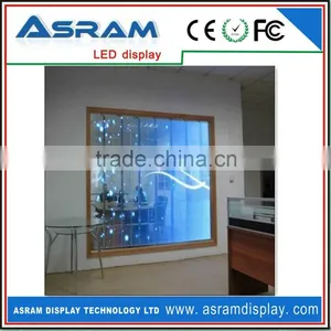 P16 Outdoor High Brightness Advertising Transparent Glass Led Display thumbnail-1