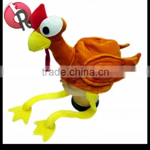 FUNNY JOKE NOVELTY FUN TURKEY CHICKEN BIRD THANKSGIVING CHRISTMAS XMAS PARTY HAT thumbnail-1