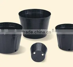 Black Soft Disc( Plastic Flower Pot) thumbnail-1