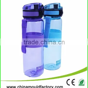 BPA Free Plastic Water Bottle With Lid thumbnail-1