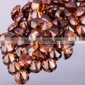 6.5mm AAA Round Cut Facet CZ Cubic Zirconia Jewelry Setting Stones thumbnail-5