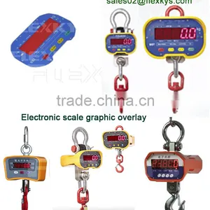 Electronic Hanging Scale Switch Membrane Flat Button Graphic Overlays thumbnail-6