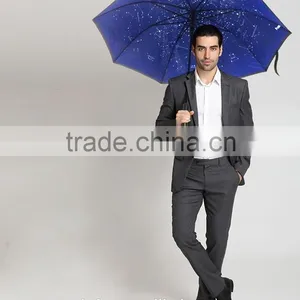 Customized Design Print Solar Double Canopy Umbrella thumbnail-1