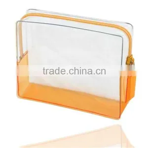 Custom Plastic PVC Clear Bag With Logo Print thumbnail-1
