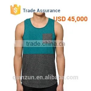High Quality Blank Mens Tank Top Cheaper Price thumbnail-1