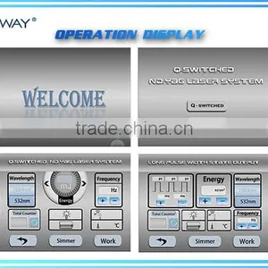 532nm Single Pulse 1500mj Q-switched Nd:yag Laser Tattoo Removal Laser Machine 1064nm thumbnail-4