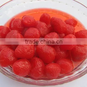 New Crop Sweet Canned Strawberry in Light Syrup, Canned Strawberries Fruit, Canned Fruits thumbnail-1