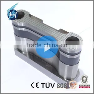 ISO9001 Customized Mass High Precision Metal Tube Wheel Glass Clamp With Turning Welding Anodizing Cnc Lathe Machine 5 Axis thumbnail-3