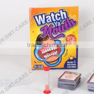 2016 Hotsale Watch Ya Mouth Speak Out Board Game C-SHAPE FDA/CE Aproved thumbnail-3