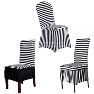 Black and White Chair Covers Home Half Chair Covers thumbnail-4