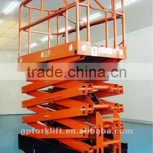 Scissor Lift Tireswith Max Platform Height 7.4m thumbnail-1