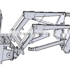 Snow Thrower Match With Front End Loader or Driven by Tractor PTO thumbnail-1
