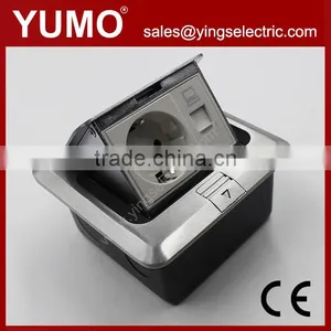 HGD-1FLU-EU Wall Power Socket Europe Type Pop up Type Floor Socket thumbnail-5