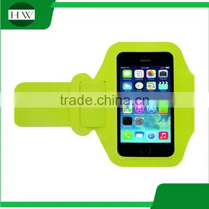 Lycra Logo Printed Outdoor Sport Accessories Running Stretch Mobile Phone Arm Band Armbag Armband thumbnail-1