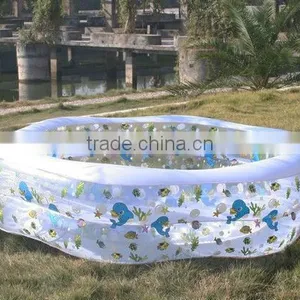 Kid Inflatable Swimming Pool, Kids Plastic Swimming Pool thumbnail-1