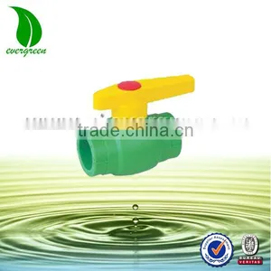 Professional Supply PPR Ball Valve Chrome Plated Iron Ball thumbnail-1
