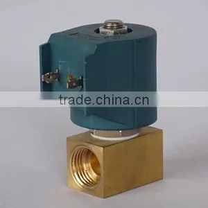 1/8" 1/4" Brass Vertical Steam Boiler 110V 220V Electric Valve ZCQ-20B-29 thumbnail-4