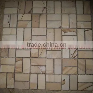 NEW TEAKWOOD ( BURMATEAK ) MOSAIC TILES thumbnail-3